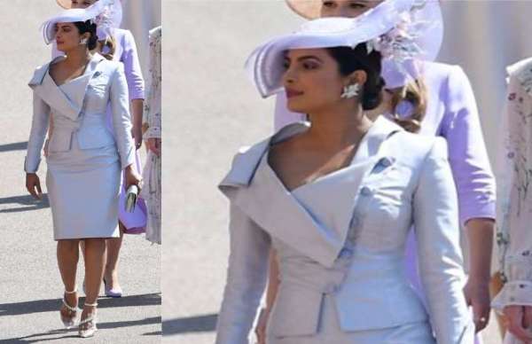 priyanka chopra at meghan markel wedding