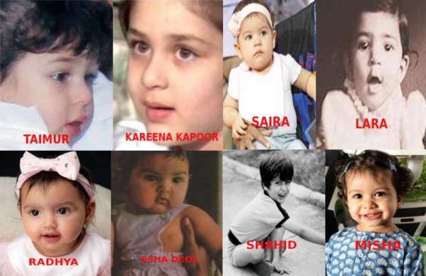 bollywood kids who look same like there mom or dad