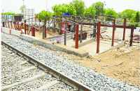 Will be covered with plastic sheets under bridge in bhilwara