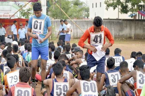 वायु सेना द्वारा कैम्प लगाया गया