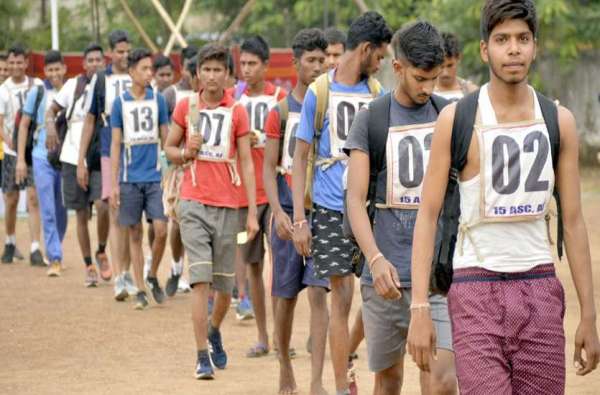 वायु सेना द्वारा कैम्प लगाया गया