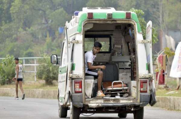 वायु सेना द्वारा कैम्प लगाया गया