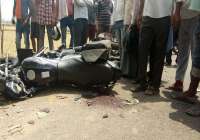 : truck bike accident in udaipur