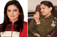 dr anoosh masood chaudhry female officer at pakistan photos viral