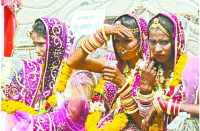 Universal alliance mass marriages in bhilwara