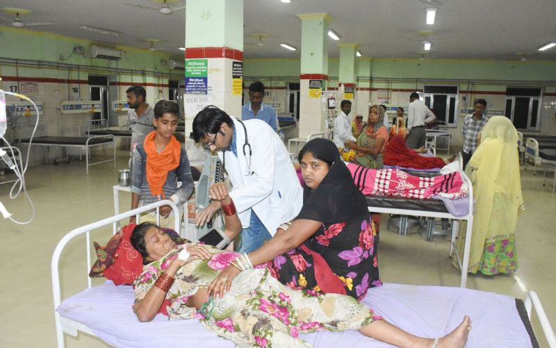 pbm hospital:patients arrived hospital due to heat
