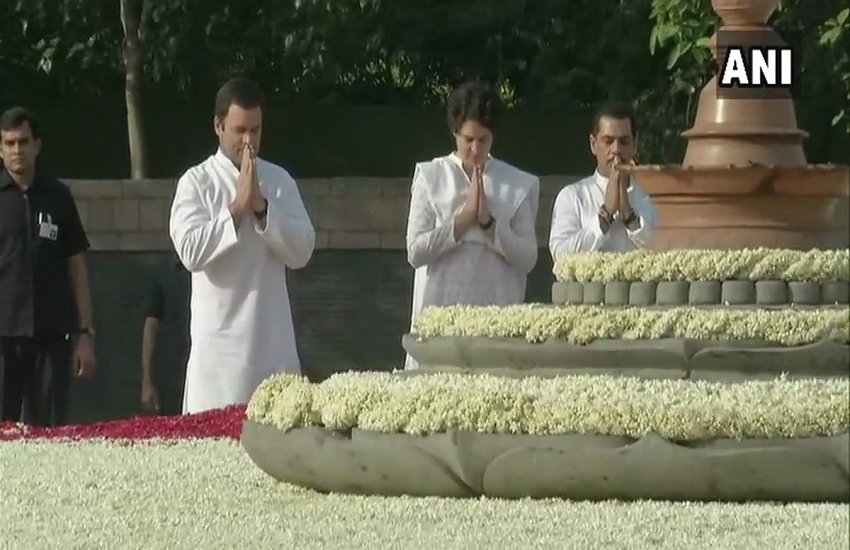 राजीव गांधी की पुण्यतिथि पर बोले राहुल- पिता ने मुझे प्यार और सम्मान करना सिखाया