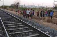 Train accident in bhilwara