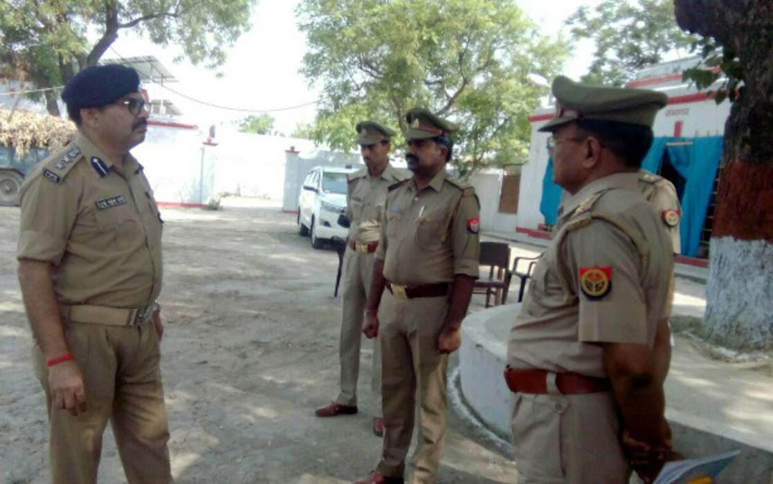 SP Ramlal inspected police station in Lakhimpur Kheri News