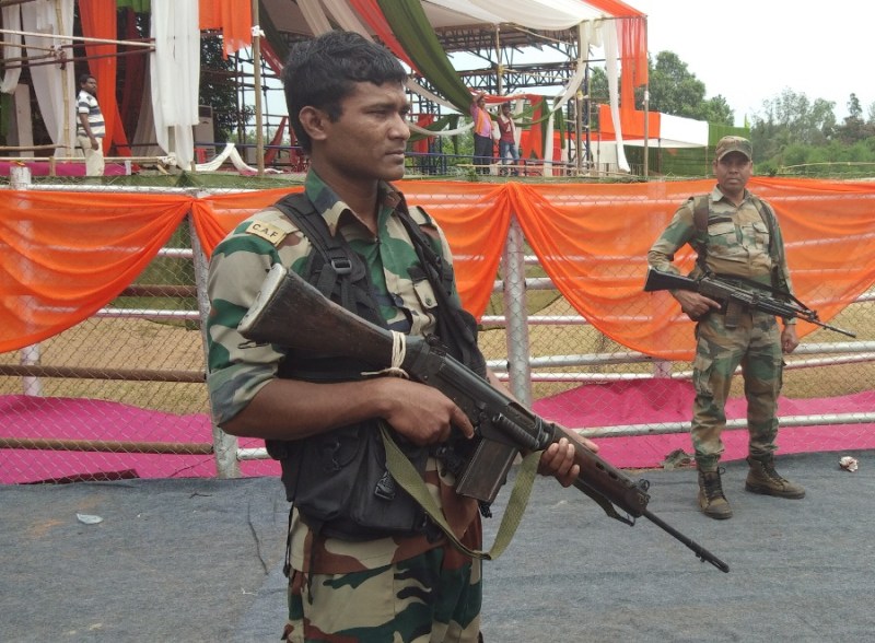 जहां दो दिन पहले ही जवानों ने दी शहादत, आज वहां सीएम के लिए 15 किमी के दायरे में लगी सुरक्षा