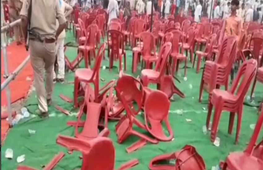 broken chairs