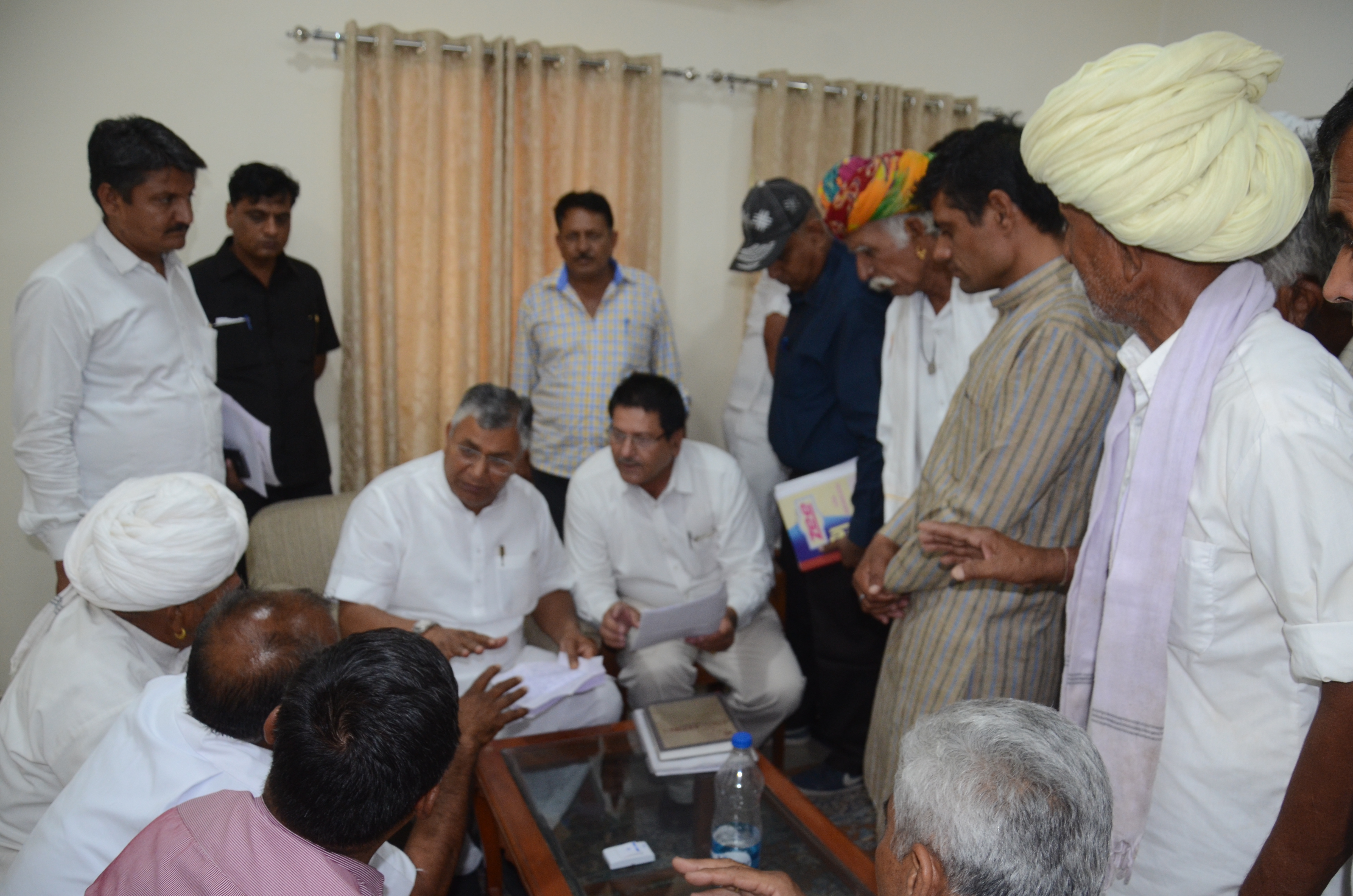 Water crisis,jodhpur news,Central Minister,pali mp pp choudhary,pp choudhry,