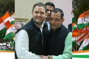 Nadeem Javed and Rahul Gandhi