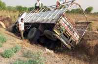 Road accident in bhilwara