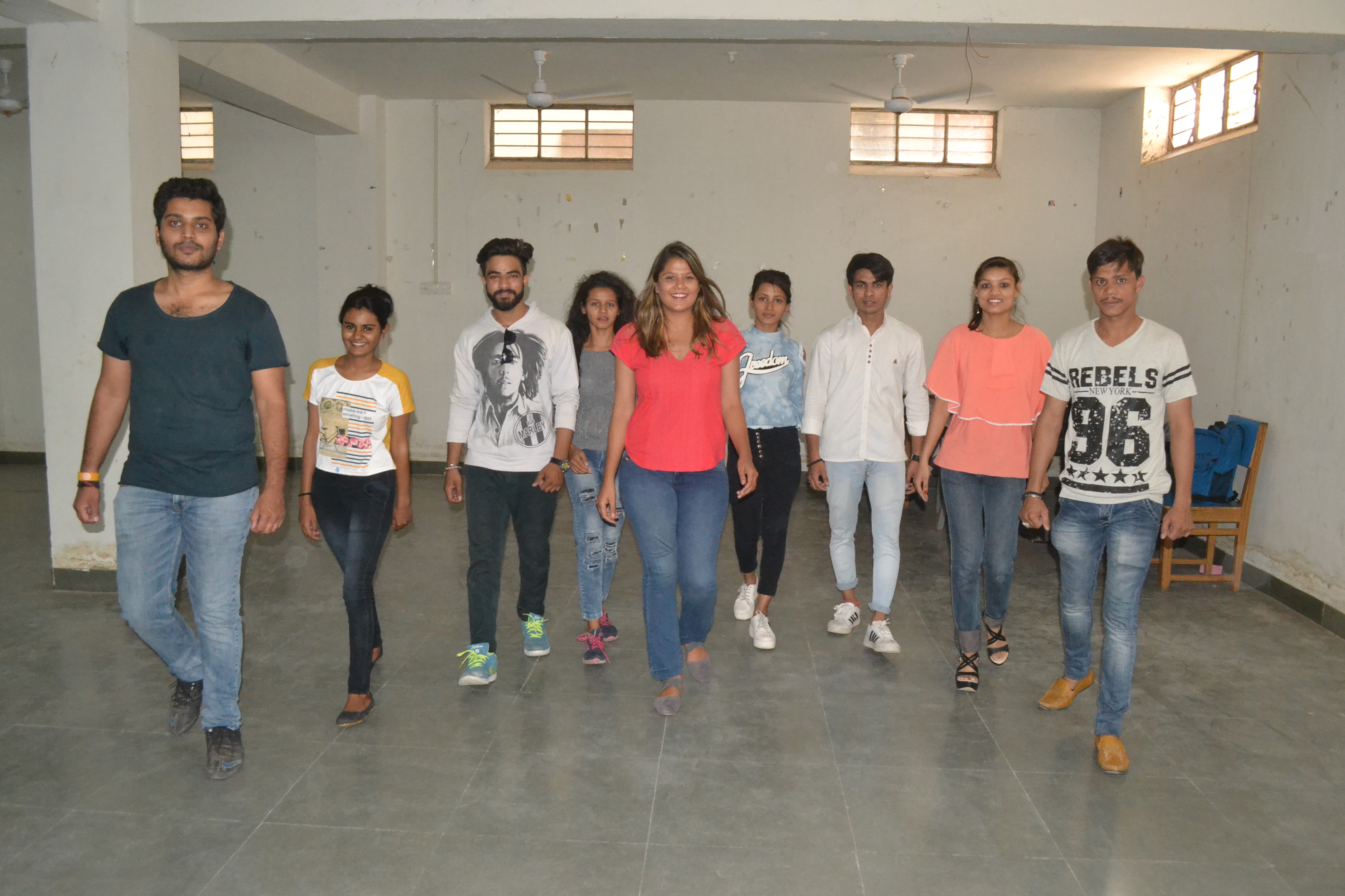 youth taking part in patrika in education summer camp