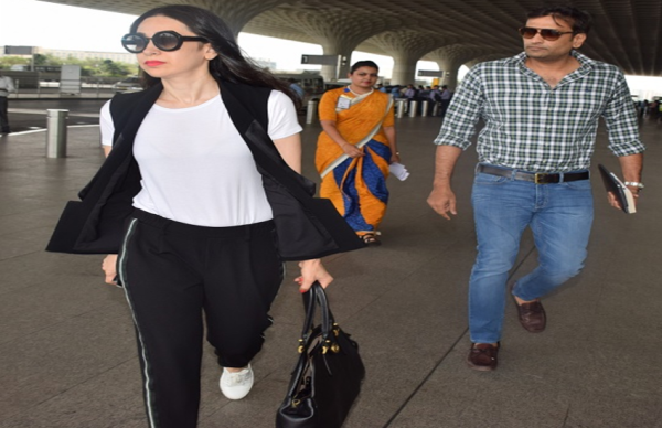 ये है अभिनेत्री करिश्मा कपूर का ब्वॉयफ्रेंड! एयरपोर्ट पर साथ आए नजर