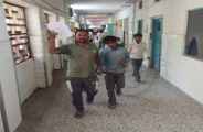 Stretcher not found for 15 minutes in bhilwara