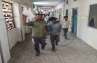 Stretcher not found for 15 minutes in bhilwara