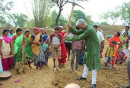 TS Singhdeo in field