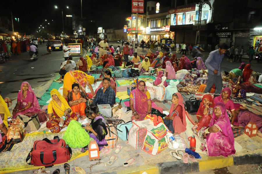 Bhogishaili parikrama yatra in jodhpur