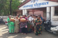 women who reached the office with a lot of enthusiasm