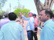 WCR AGM inspection in satna railway station