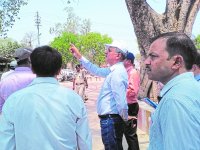 WCR AGM inspection in satna railway station