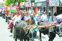 Celebrated betrayal day in bhilwara