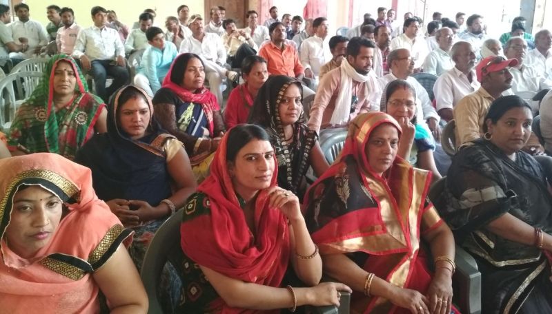 गंगापुरसिटी में कार्यकर्ता को पार्टी की ताकत बताया