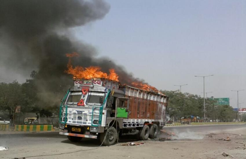 burning Truck