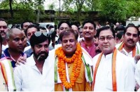 कांग्रेस कमेटी के नेतृत्व में रैली