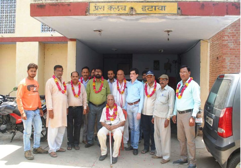 Press club etawah election news in hindi