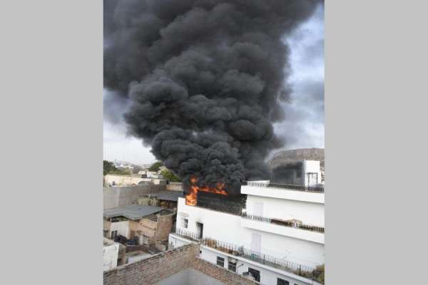 Jodhpur,jodhpur news,Jodhpur Hindi news,jodhpur latest news,fire in Plastic warehouse,fire in warehouse,Horrific fire in Plastic warehouse,fire in jodhpur,