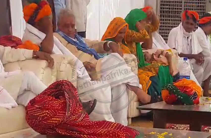 MP Dr Kirodilal Meena in bhilwara