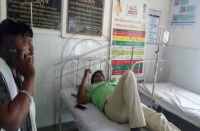 Doctors not found in hospital in bhilwara