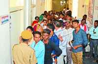 Patient getting upset mg hospital in bhilwara