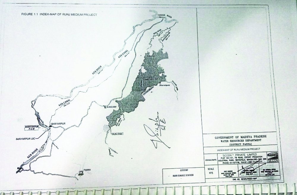runjh sinchai pariyojana in panna