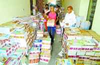 Starting the work of sending books to nodal centers in bhilwara
