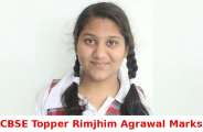 RimJhim Agrawal Marks