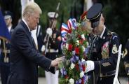 donald trump pays tribute to martyrs on Memorial Day