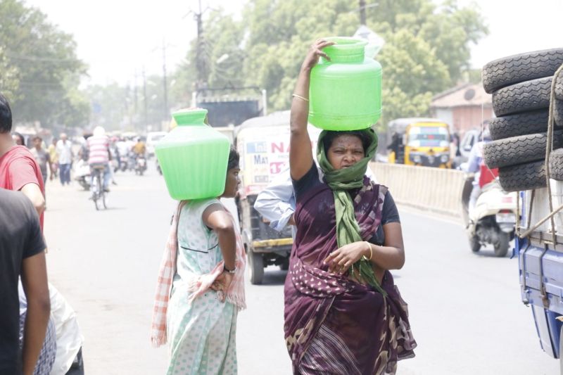 water crisis in narmada valley mp