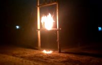 Fire in transformer
