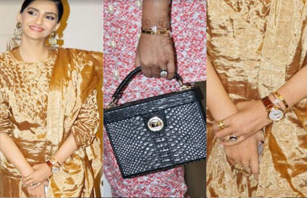 सोनम ने गले की जगह हाथ में पहना मंगलसूत्र, लोगों ने किए ऐसे कमेंट
