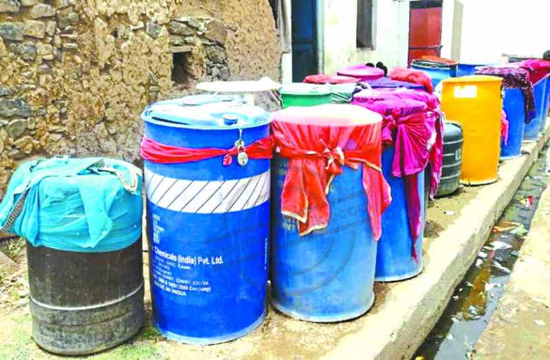 water crisis in bhilwara