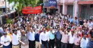Bank employees strike