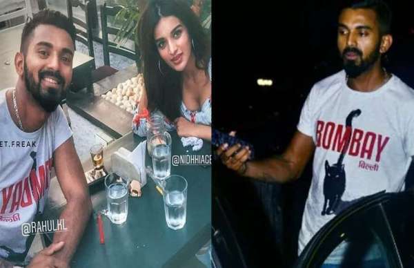 nidhi agrawal and kl rahul spotted