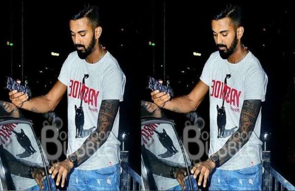 nidhi agrawal and kl rahul spotted