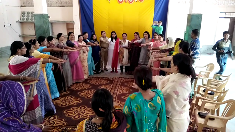 Campaign for clean Politics in rajsthan Changemaker discussion Woman