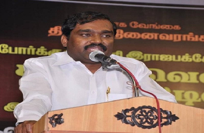 RASUKA imposed on TVK party founder T. Velmurugan