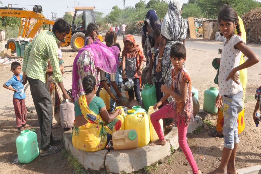 irregular water supply in jodhpur